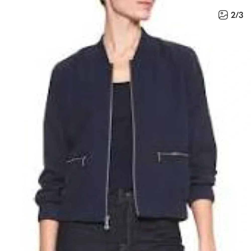 Banana Republic Navy Bomber Jacket